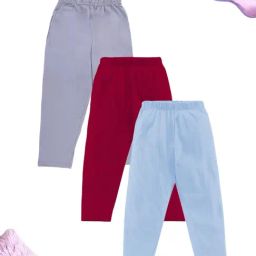 Kiddopanti Boys Multicolor Cotton Regular Fit Pyjamas - Pack of 3-image-69