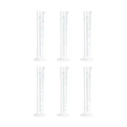Bello Measuring Cylinder 250 ml Blue Printed Graduation (Set of 6)-18