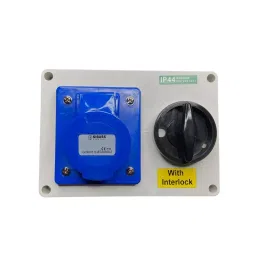 Sibass Electric Interlock Switch with CE Mark 16 A 3 Pin and IP 44 Rating, SE-895A-13
