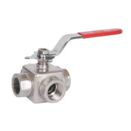 Valson Solid Bar Stock Ball Valve 3-Way 6.35 mm (¼ inch) Stainless Steel Screwed BSP-image-97