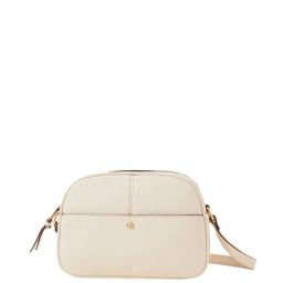 Accessorize London Abby Cream Solid Small Sling Handbag-image-43