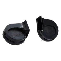 Hella 12V Pearl Trumpet Horn Set 105-118 dB Noise Level For Bikes and Cars, 011225832-22