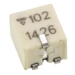 Vishay Surface Mount Trimmer Potentiometer 250 mW Power 1 kΩ J-Hook Terminal, TSM4YJ102KB25 (Pack of 5 Pcs)-image-75