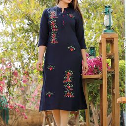 Mehsoos Women Thread Work Kurta-picture-38