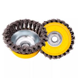 Xtra Power 4 inch(100 mm) M14 Twisted Cup Brush (Pack of 50)-image-56