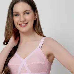 LILY Pack Of 4 Full Coverage Non Padded Minimizer Bra image 2