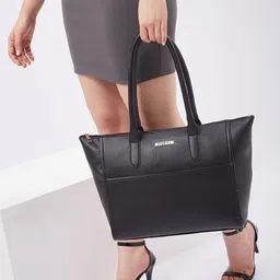 FARGO Women Textured Shopper Tote Bag-2