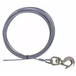 Dayton Galvanized Steel Winch Cable 20 ft Length 3/16 inch Dia, 35Z852-image-67