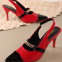 Lavie Women Colourblocked Stiletto Pumps-44