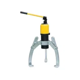 Nutronics 3 Jaw Hydraulic Gear Puller with Split Bearing Puller Pump Kit Stainless Steel 50 mm 15 Ton (15000 Kg) Pulling Capacity for Industrial Uses, NS YL-15Ton-picture-21