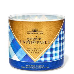 Bath & Body Works Gingham Unstoppable 3-Wick Candle with Essential Oils - 411 g-image-79