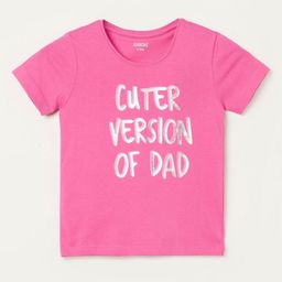 Juniors by Lifestyle Girls Typography Printed Applique T-shirt-picture-24