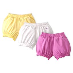 Pine Kids Cotton Lycra Mid Thigh Solid Panties & Bloomers - Multicolour-image-41