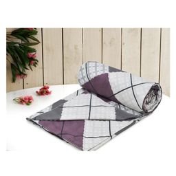 RRC Super Soft Brushed Microfiber Cotton Double Duvet Cover With 4 Corner Tassels and Hidden Zipper - Lavendar-picture-11