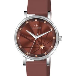 CHARLIEKEEN Women BrassDial & Straps Analogue Watch CC-LR005-BRW-BRW-image-68