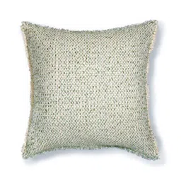 ONSETHOMES Green Self Design Square Cushion Covers-17