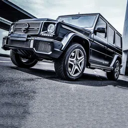 COELON Kids 1:32 AMG G65  Model Light Sound Pull Back Car Vehicle-image-91