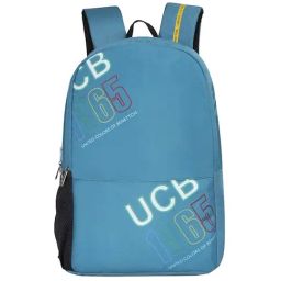 United Colors of Benetton Cosenza Green Polyester Solid Laptop Backpack - 19 Ltrs-17