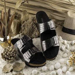 Griffin Men's GOOSEBUMPS SUNDOWN Grey Casual Sandals-picture-37