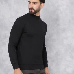 Crimsoune Club Black Slim Fit Sweatshirt-10
