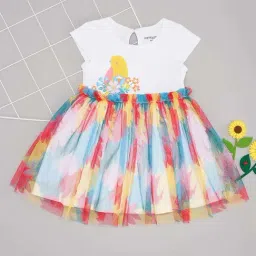 Pantaloons Baby Girls Multicolor Printed Casual Dresses-picture-20