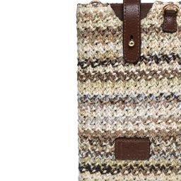 Hie Multicolor Textured Medium Sling Handbag image 5