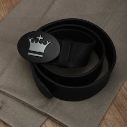 Peter England Red Canvas Solid Waist Belt for Men-image-92