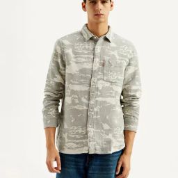 Levi's Men's Camo Slim Fit Shirt-picture-14