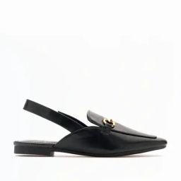 U.S. Polo Assn. Women's Black Sling Back Sandals-picture-18