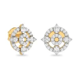 PC Jeweller Dowle 18k White Gold Earrings for Women-image-11