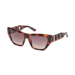 Guess GUS001115652FSG Brown UV Protected Cat Eye Sunglasses for Women-12