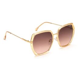 IRUS By IDEE Brown Square Sunglasses for Women-picture-24