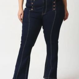 High Star Blue Bootcut Jeans-picture-16
