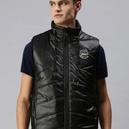 showoffff SHOWOFF Black Slim Fit Jackets-picture-23