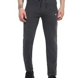 Allen cooper Anthra Melange Regular Fit Textured Trackpants-image-32