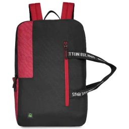 United Colors of Benetton Paullo Black Polyester Solid Laptop Backpack - 15 Ltrs-13