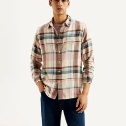 Levi's Men's Checkered Slim Fit Shirt-picture-15