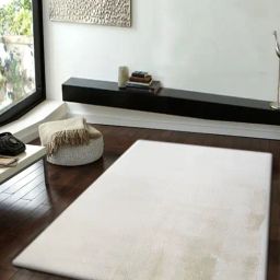 Obsessions White Solid Machine Made Carpet - Medium-image-59