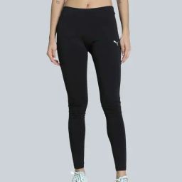 Puma Black Cotton Skinny Sports Leggings-image-31