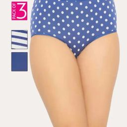 Clovia Multicolor Regular Fit Printed Panties-image-79