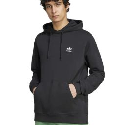 Adidas Originals Black Regular Fit Sports Hoodie-image-75