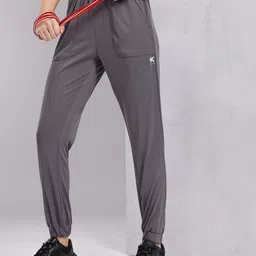 HRX by Hrithik Roshan Women Mid-Rise Regular Fit Training Joggers-picture-20