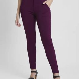 Spykar Wine Slim Fit Trackpants-picture-23