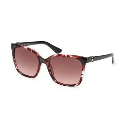 Guess Pink UV Protected Square Sunglasses for Women GUS786555T57SG-image-40