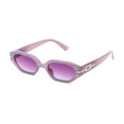 Irus Grey Oval Sunglasses For Women-image-35