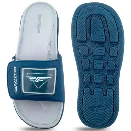 Red Tape Men's Navy Slides image 3