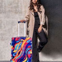 Luggero Hard-Sided Medium Trolley Bag-12