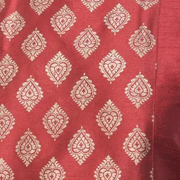 DEYANN PLUS Men Red Printed Kurta with Dhoti Pants image 3