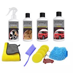 Winberg Large Multicolor Car Cleaning Kit, Car-Cleaning-012 (Pack of 8)-image-59