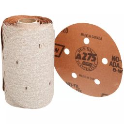 Norton No-fil A275 PSA Paper Disc Roll 127 mm Dia 320 Grit, DR89 (Pack of 6)-image-14